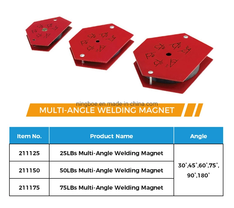 Factory Sales All Sizes Magnetic Tool Holder Welding Magnet Magnetic Welding Holder