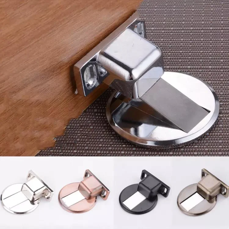 Factory Wholesale Magnetic Door Stop Hidden Door Holders Floor Mounted Door Stops