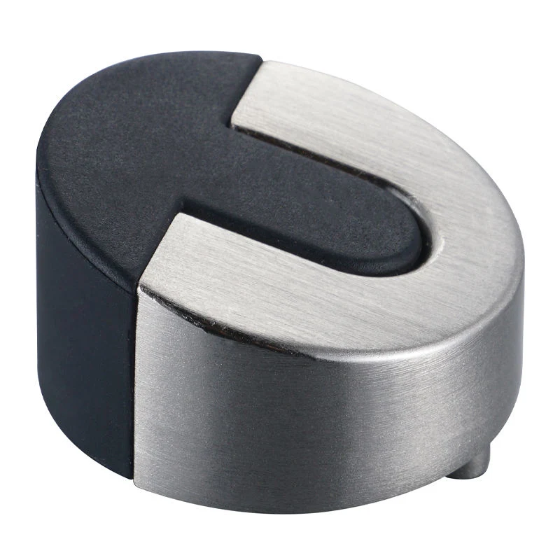 Stainless Steel Rubber Cushion Banging Prevent Floor Mount Door Stops