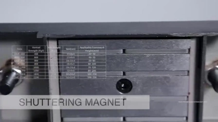 Magnete per casseforme di alta qualità in elementi prefabbricati in calcestruzzo, magnete per casseforme con applicazione magnetica in componenti prefabbricati