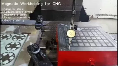 Piani magnetici CNC permanenti di dimensioni personalizzate per fresatura